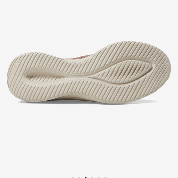 NEW Womens SKECHERS MARTHA STEWART SLIP-INS: ULTRA‎ FLEX 3.0 Mocha KNIT Shoes - Picture 3 of 13